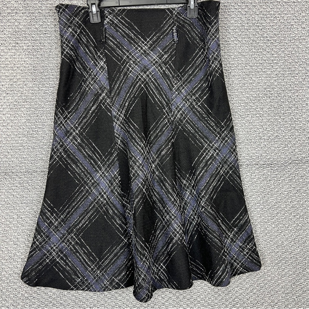 Brandon Thomas women’s midi skirt purple/black size 14 NWT